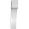 Ekena Millwork 5 1/2-in. W x 20-in. D x 26-in. H Legacy Architectural Grade PVC Knee Brace BRCP055X20X26LEC - alternate 3